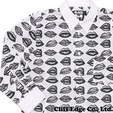 BLACK COMME des GARCONS LIP L/S SHIRT WHITE画像