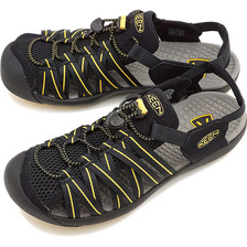 KEEN Kuta MNS BLACK/CEYLON YELLOW 1012620画像