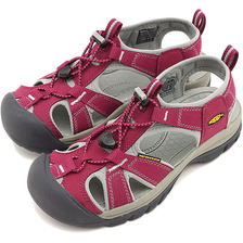 KEEN Venice H2 WMNS BEET RED/NEUTRAL GRAY 1012238画像