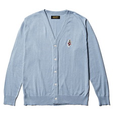 SOFTMACHINE STABBED HEART CARDIGAN (SAX)画像