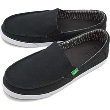 SANUK SIDELINE BLACK SMF10668-BLK画像