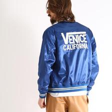 GOLD SATIN JACKET "VENIS CALIFORNIA" GL13289画像