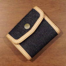 SAMURAI JEANS SJSW15-01 デニムミニウォレット15-01画像