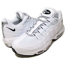 NIKE AIR MAX 95 wht/blk-blk 609048-109画像