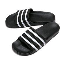adidas ADILETTE Core Black / White / Core Black 280647画像