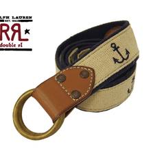 RRL マルチ アンカー キャンバス リング ベルト画像