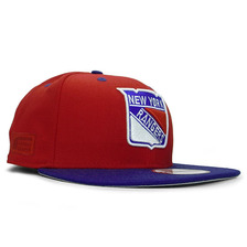NEW ERA NEW YORK RANGERS SNAPBACK REDxROYAL KTNENYR032画像