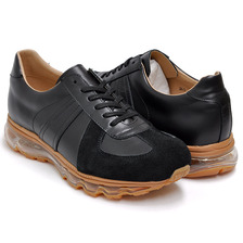 Tomo & Co GERMAN TRAINER BLACK / GUM SOLE画像