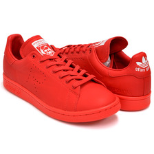 adidas RAF SIMONS STAN SMITH RED / RED / FTWWHT B24050画像