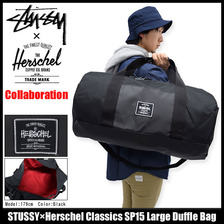 STUSSY &times; Herschel Classics SP15 Large Duffle Bag 134115画像