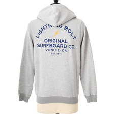 LIGHTNING BOLT Venis Surf Co Triblend Zip Hoodie画像
