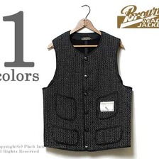 Brown's BEACH JACKET コットン クロスローネックベスト 524-COTTON画像