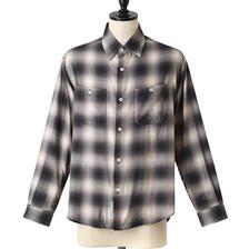 SALT WATER COWBOY 70's CHECK WORK SHIRTS SC15S01800画像