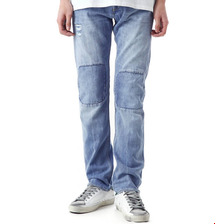 GOLDEN GOOSE DENIM GOLDEN STANDARD LIGHT BLUE WASHED G26U505-A6画像