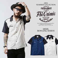 CRIMIE &times; CHORD NUMBER EIGHT MSML BOWLING SHIRTS C1E3-SH05画像