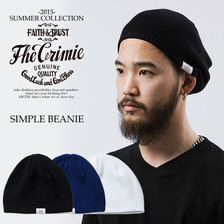 CRIMIE SIMPLE BEANIE C1E3-CP06画像