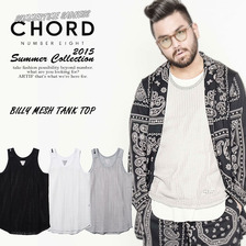 CHORD NUMBER EIGHT BILLY MESH TANK TOP画像