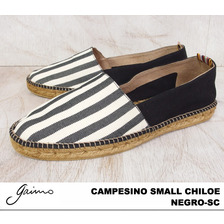 gaimo CAMPESINO SMALL CHILOE ESPADRILLES NEGRO画像