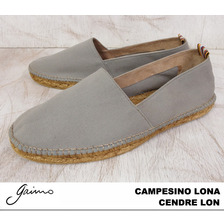 gaimo CAMPESINO LONA ESPADRILLES CENDRE画像
