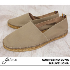 gaimo CAMPESINO LONA ESPADRILLES MAUVE画像