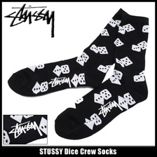 STUSSY Dice Crew Socks 138401画像