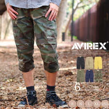 AVIREX BASIC CARGO CROPPED PANTS 6156047画像
