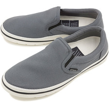 crocs norlin slip-on m CHARCOAL/WHITE 201084-04O画像