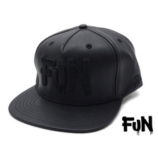 FUN &times; 7UNION STRAPBACK CAP LEATHER画像