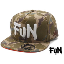 FUN &times; 7UNION STRAPBACK CAP CAMO画像