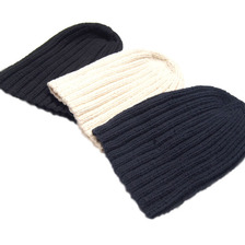 INVERALLAN 22G COTTON RIB HAND KNIT CAP画像