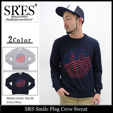 PROJECT SR'ES Smile Flag Crew Sweat KNT01089画像