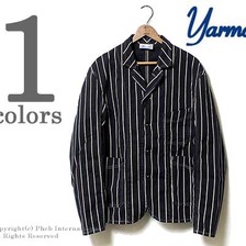 Yarmo Butcher Stripe ストライプワークジャケット 15SS-J2画像