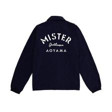 MR.GENTLEMAN COACH JACKET-MISTER STENCIL PRINT- MG15S-CH04-PR02画像