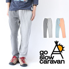 go slow caravan 杢 裏毛 クレイジー イージーパンツ 311925画像