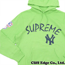 Supreme × New York Yankees × '47 Brand Hooded Sweatshirt LT.GREEN画像