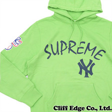 Supreme &times; New York Yankees &times; '47 Brand Hooded Sweatshirt LT.GREEN画像