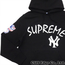 Supreme × New York Yankees × '47 Brand Hooded Sweatshirt BLACK画像