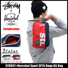 STUSSY &times; Herschel Sport SP15 Dopp Kit Bag 134113画像