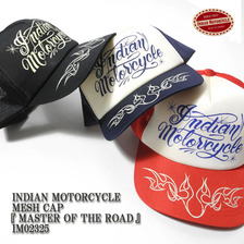 INDIAN MOTORCYCLE MESH CAP 「MASTER OF THE ROAD」 IM02325画像