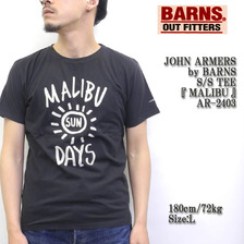 JOHN ARMERS by BARNS S/S TEE 「MALIBU」 AR-2403画像