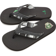 SANUK BEER COZY LIGHT FUNK BLACK SMS10549-BLK画像