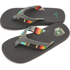 SANUK BEER COZY LIGHT FUNK CHARCOAL SMS10549-CHRC画像