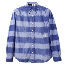 PAWN TIE DYE PRISONER SHIRTS (BLUE) 9302画像