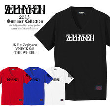 Zephyren IKE&times;Zephyren VNECK S/S -THE WHEEL-画像