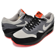 NIKE AIR MAX 1 LEATHER granite/granite-d.gry-blk 654466-004画像