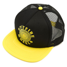 SPITFIRE OG Classic Trucker Black/YellowPrint画像