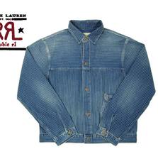 RRL ストライプ ワークジャケット画像