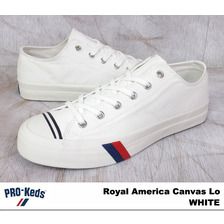 PRO-Keds Royal America Canvas Lo MK-350 WHITE画像