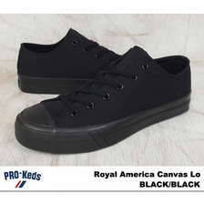 PRO-Keds Royal America Canvas Lo MK-350 BLACK画像