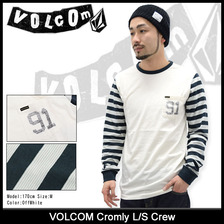 VOLCOM Cromly L/S Crew A0341401画像